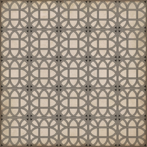 24369 LAMERIE LATTICE-JOSEPH WARD 48 X 48 Vinyl Floor Cloth