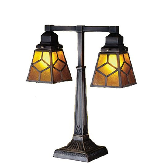 20" High Diamond Craftsman 2 Arm Desk Lamp 27879