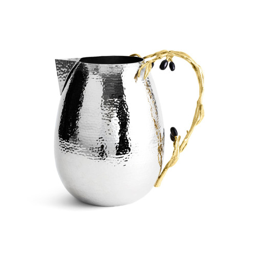 Olive Branch Pitcher by Michael Aram