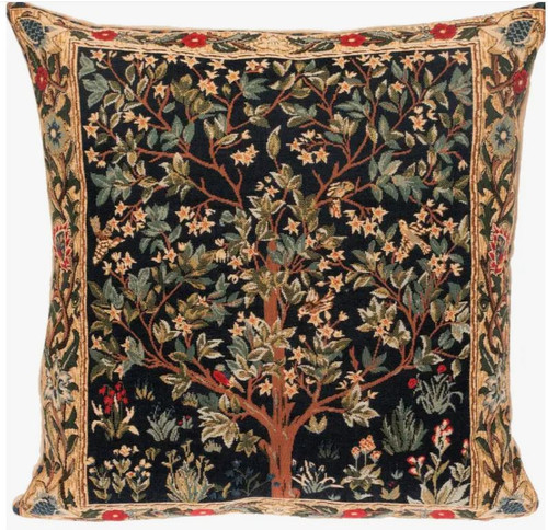 William Morris Tree of Life Tapestry Pillow