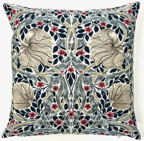 William Morris Pimpernel English Deco Tapestry Pillow