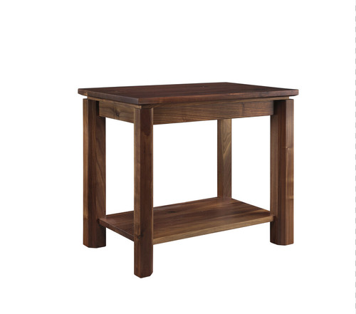 Walnut Road End Table