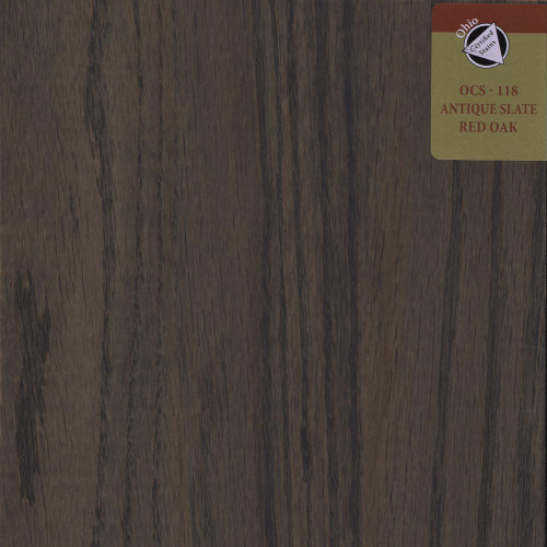  OCS 118 - Antique Slate - Red Oak