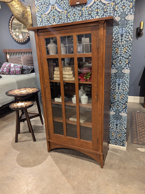 Stickley Single Door Bookcase - In Stock