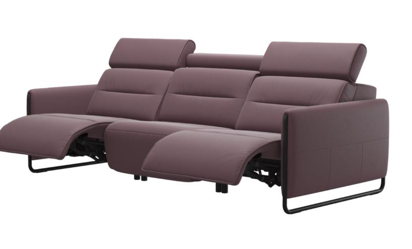 Stressless Emily V2 Power Sofa – Steel Arm.