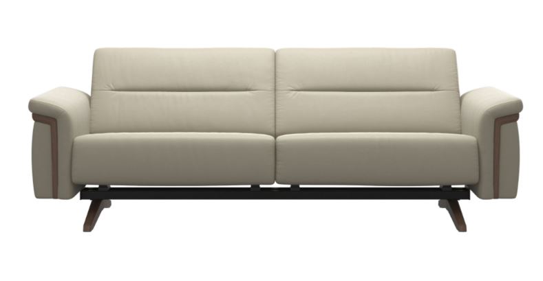 Stressless Stella with Wood Arms and Legs Balance adapt