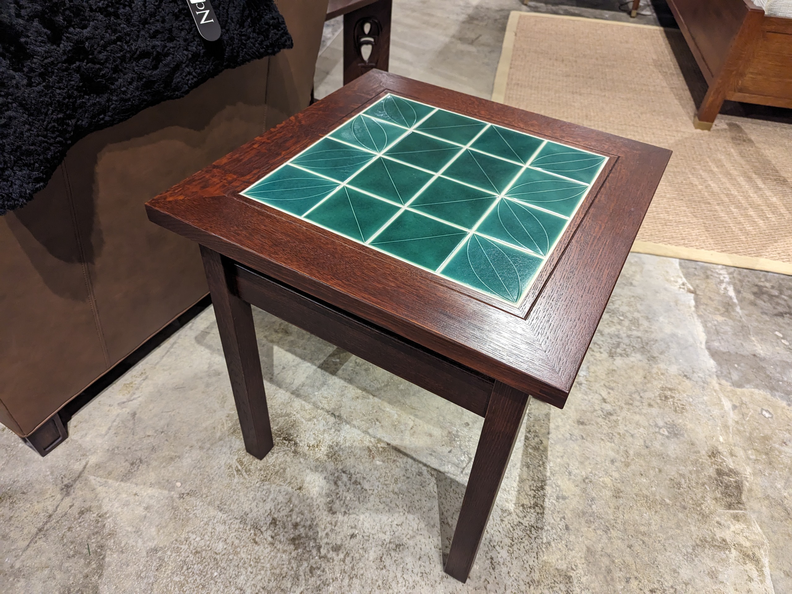 scottie　THE Tile Table DESK type scottie THE Tile Table DESK type Tile Top Console Table