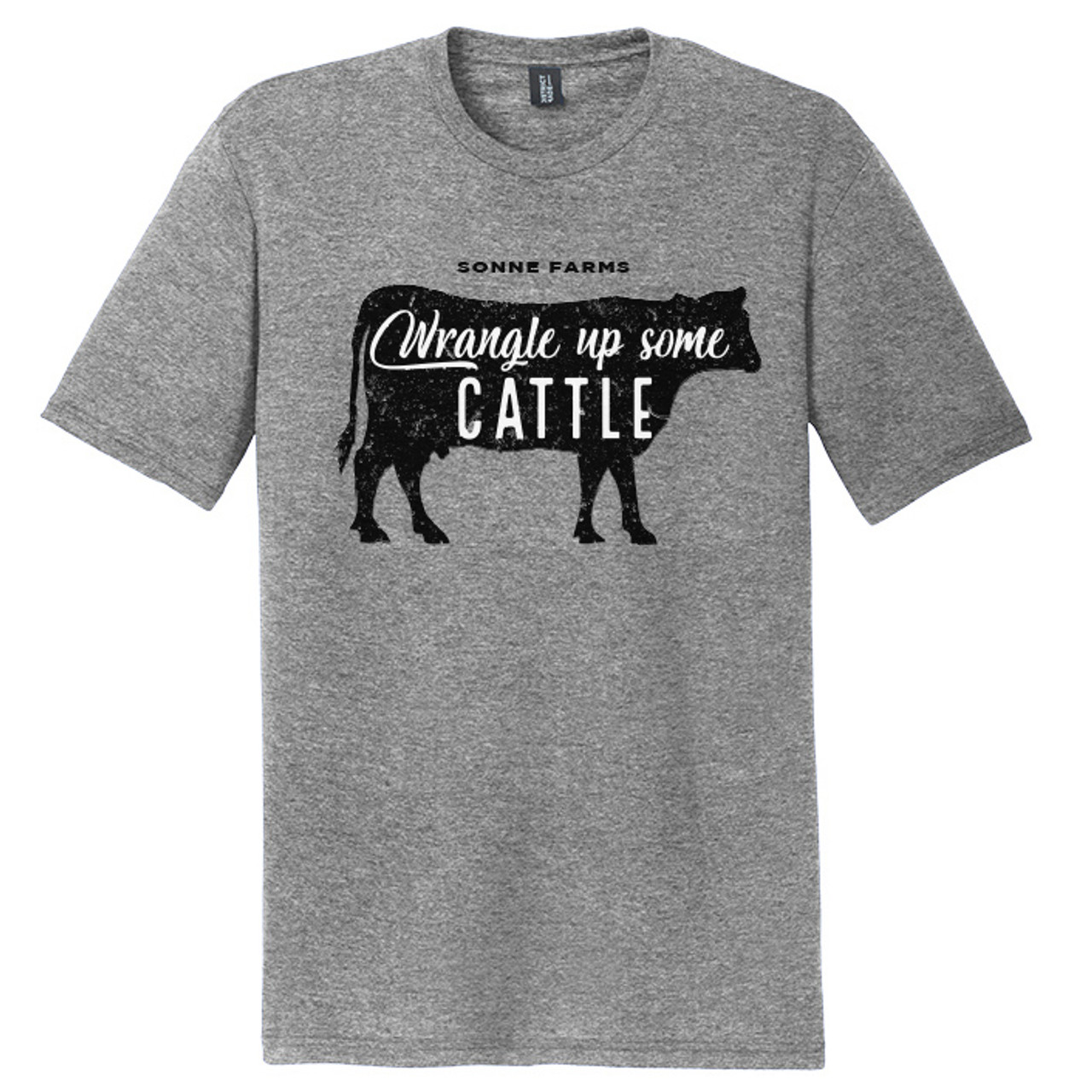 Wrangle Up Some Cattle Tee - Farm Focused