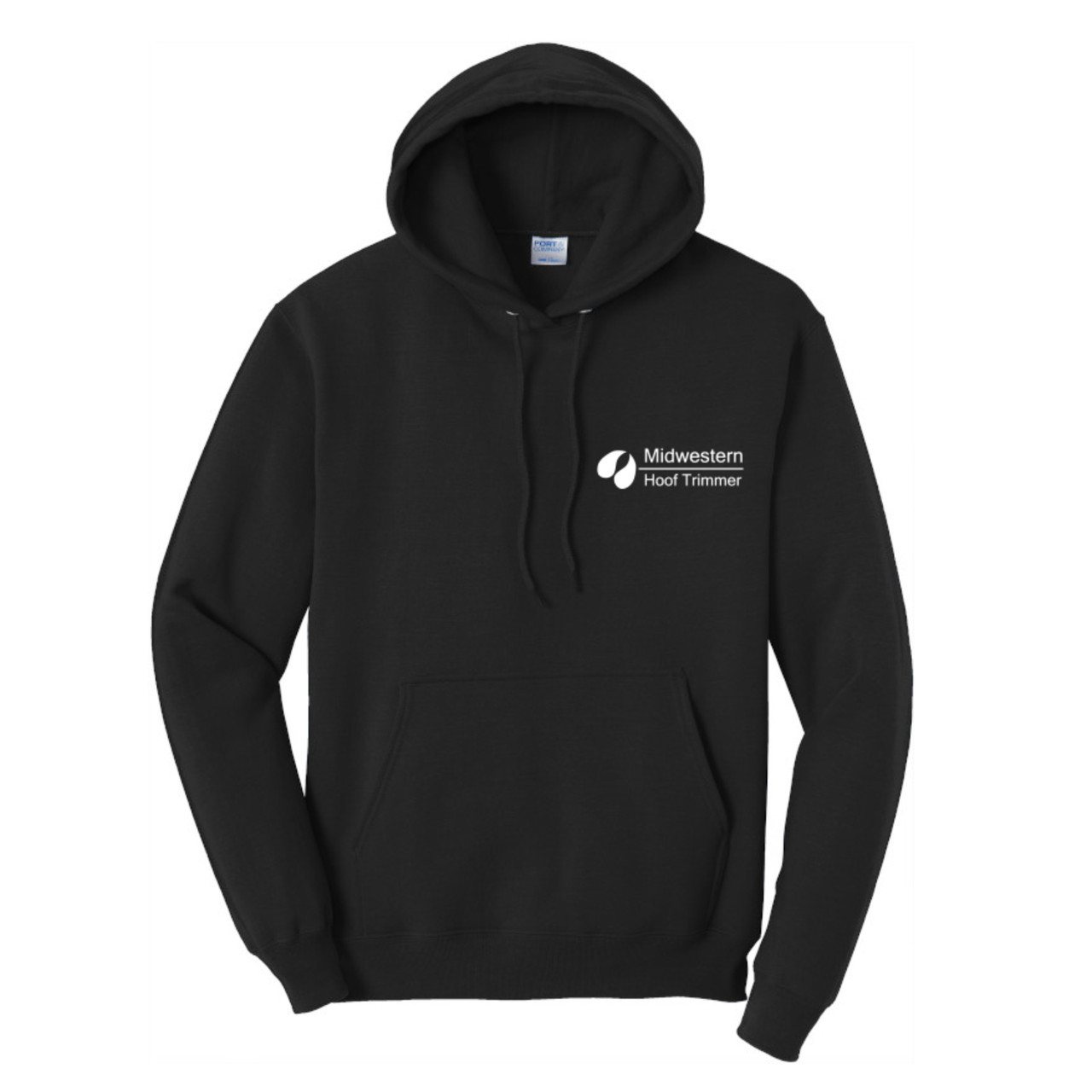 Midwestern Hoof Trimmer Logo Hoodie - Farm Focused