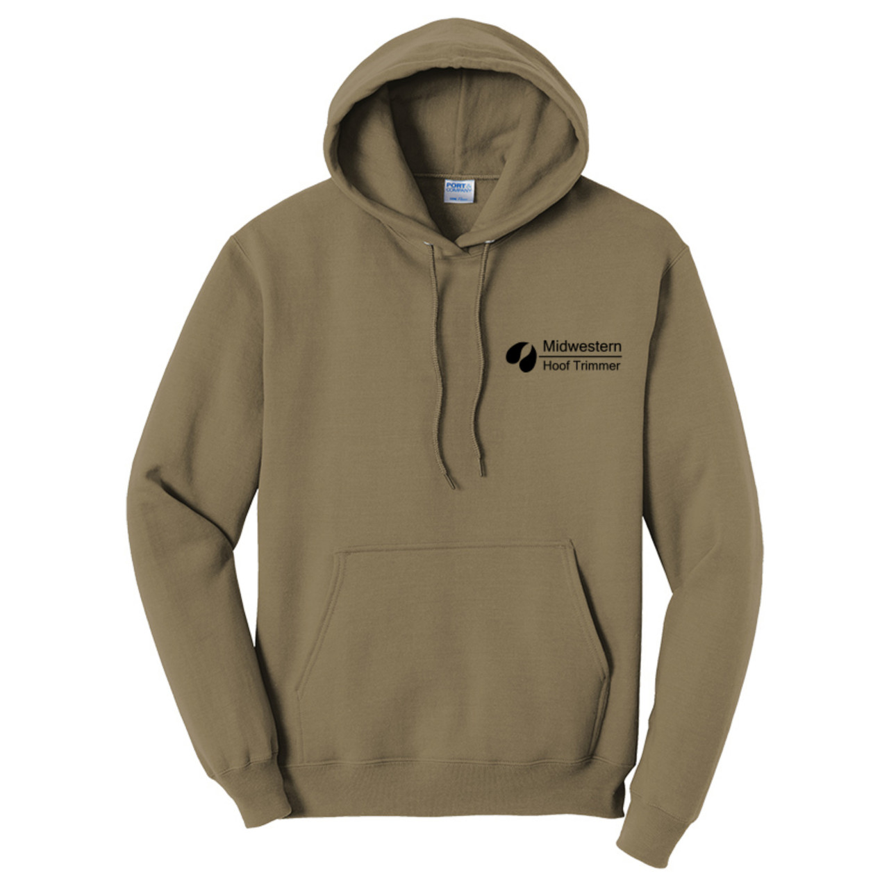 Midwestern Hoof Trimmer Logo Hoodie - Farm Focused