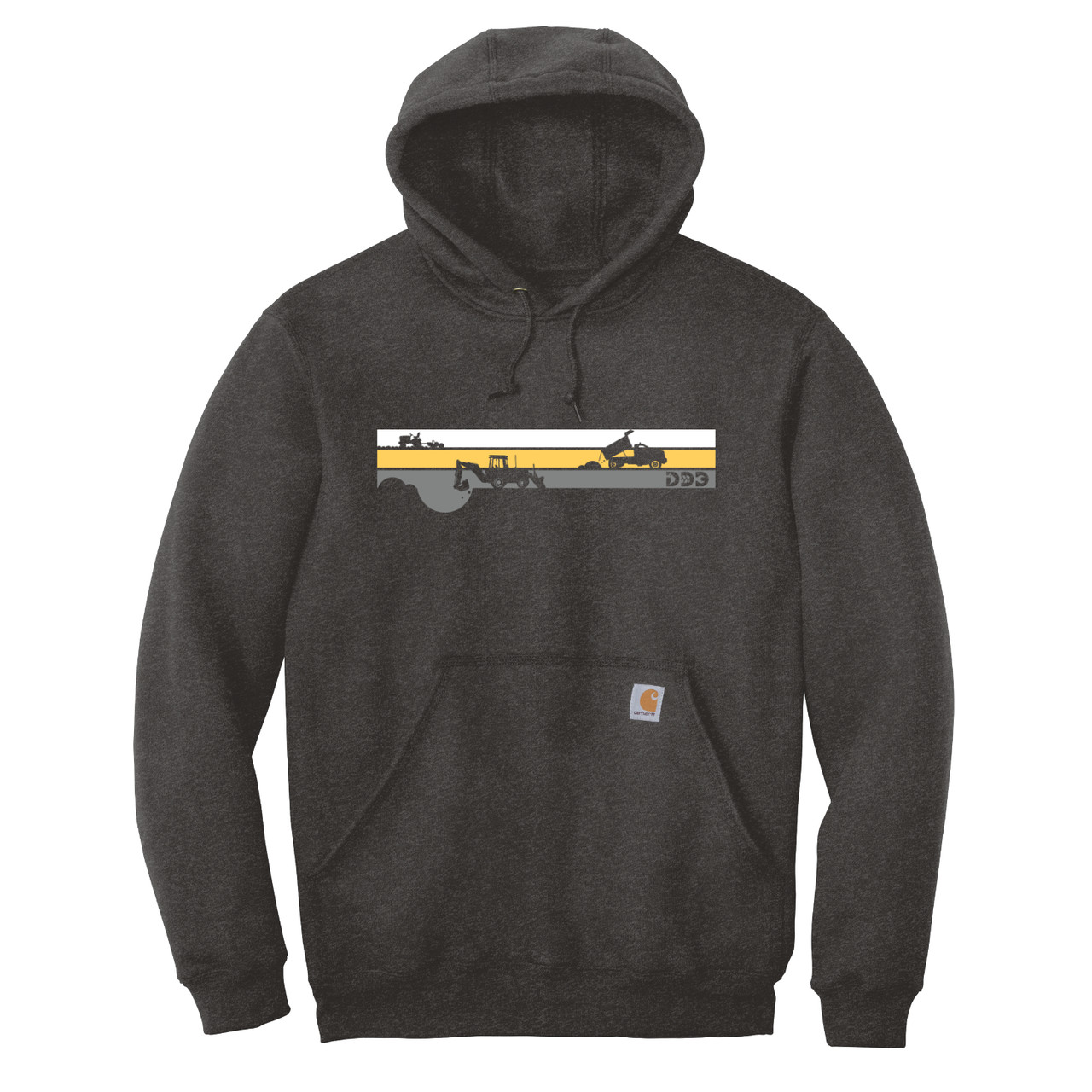 ディセンダント　ラガーシャツ　size1 DDD Retro Stripes Carhartt Hoodie - Farm Focused