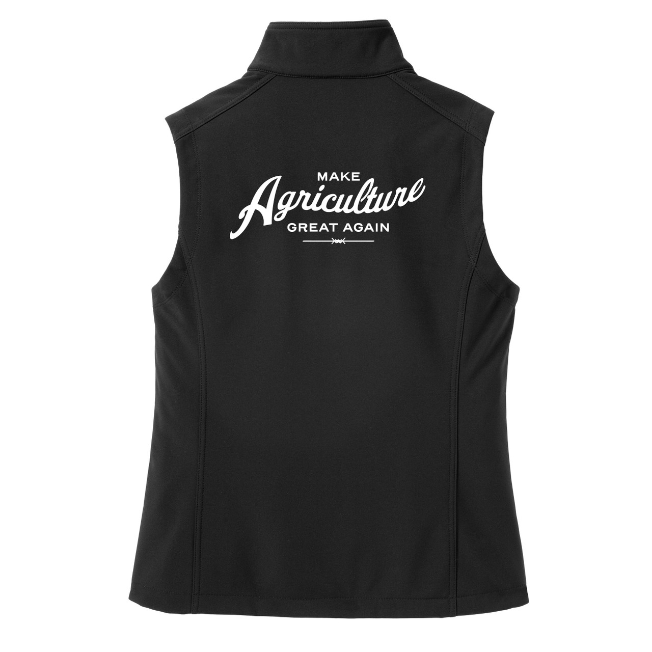【希少】 sumari NYLON SHELL VEST-LOGO AWC Make Agriculture Great Again Soft Shell Vest - Farm Focused