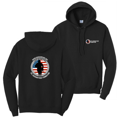 Cpl. Daegan Page Logo Hoodie - Black Cpl. Daegan Page Logo Hoodie - Black