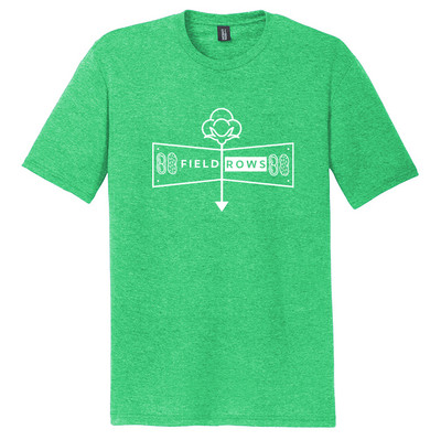 Field Rows Logo Tee- Green Field Rows Logo Tee- Green