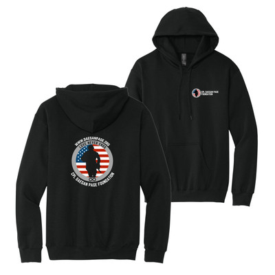 Cpl. Daegan Page Logo Hoodie - Black