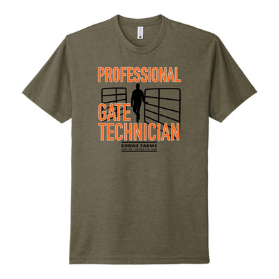Professional Gate Technician Tee Professional Gate Technician Tee