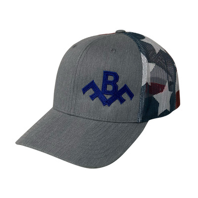 Brown Family Farms Logo Flag Hat Brown Family Farms Logo Flag Hat