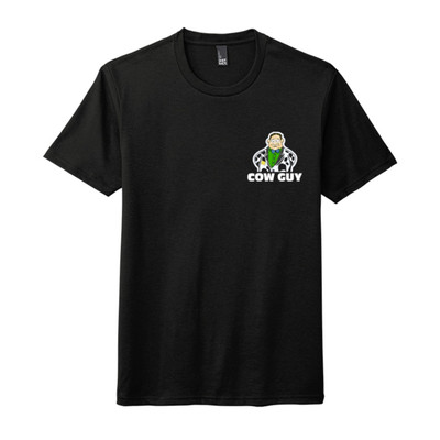 The Cow Guy Left Chest Logo Tee The Cow Guy Left Chest Logo Tee