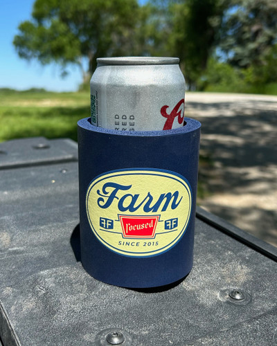 Farm Focused Retro Grip-It Can Cooler