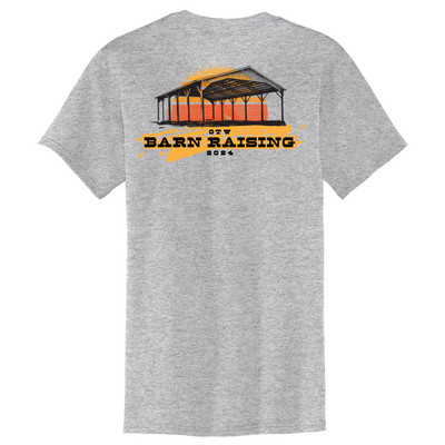 Barn Raising 2024 Pocket Tee Barn Raising 2024 Pocket Tee