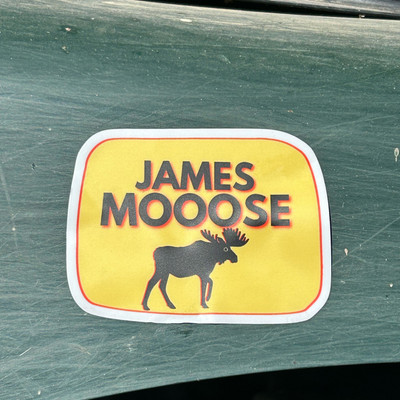 James Moose Sticker