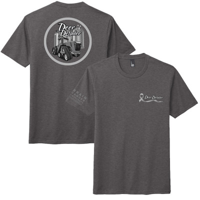 Brain Cancer Awareness Tee- Heathered Charcoal Brain Cancer Awareness Tee- Heathered Charcoal