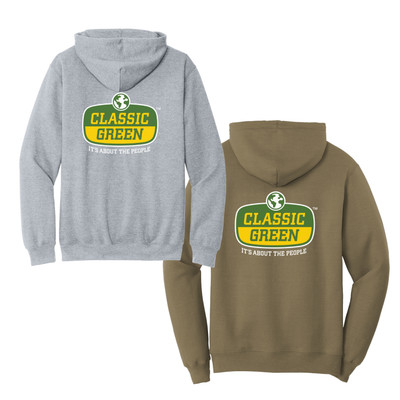 Classic Green Logo Hoodie