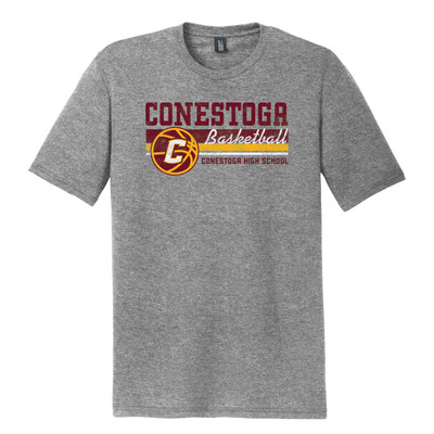 Conestoga Basketball Grey Tee