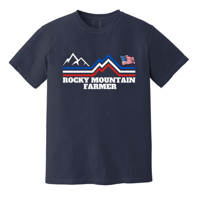 Rocky Mountain Farmer Patriotic Tee