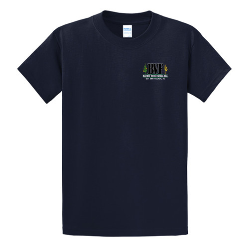 TALL) Border View Farms Logo Tee - Farm Focused