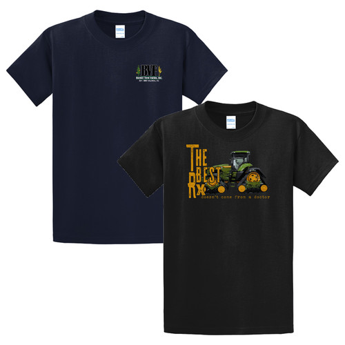 TALL) Border View Farms Logo Tee - Farm Focused