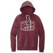 Calf Vet - Support Your Local Veterinarian Hoodie Maroon