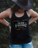 Women's Whiskey Label Tank