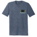 Border View Farms Logo Tee- Heather Navy