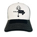 Field Rows Logo Hat- White