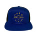 Farm Focused Vintage Logo Hat- Blue/Gold