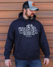 Black & White Welker Farms Logo Hoodie Black & White Welker Farms Logo Hoodie