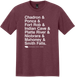 Nebraska State Parks List Tee