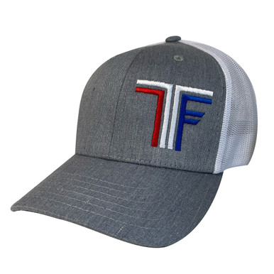 Patriotic Trippy Farmer Logo Hat - Farm Focused