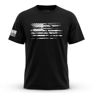 U.S.A Flag - White