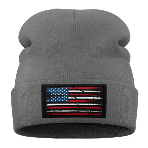 U.S.A Flag Gray