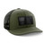 Military Green Black Flag