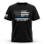 Distressed Flag Blue Line