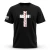 Cross Flag Red Line
