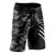 Split Black Camo White Crest