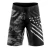 Split Black Camo White Crest