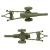 Classic Marx US Artillery 3pcs OD Green