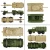 Combat Convoy 64pcs Box Set OD vs. Tan