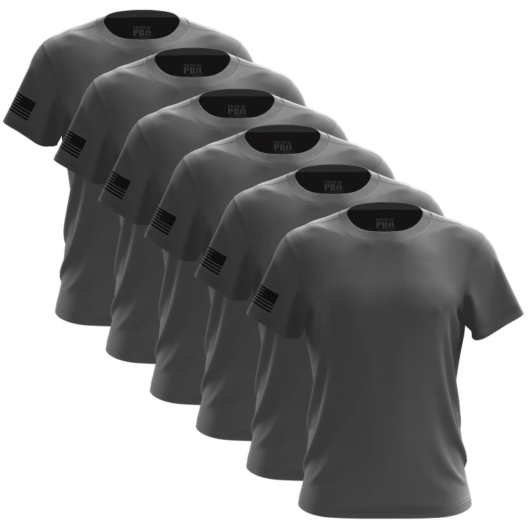 Gunmetal Gray - Men's Shirt Bundle - 6 Pack