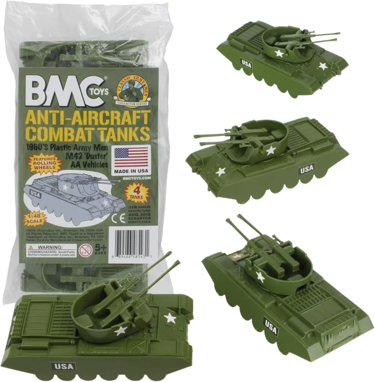 Classic Payton Anti-Aircraft Tanks - 4pcs OD